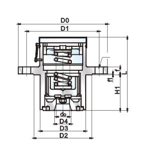 A411F型工业冷冻安全阀